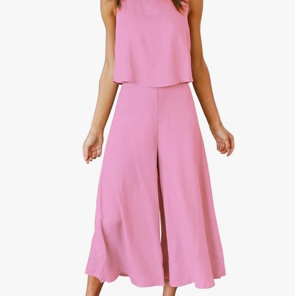 Two piece pink set size medium - Picture 1 of 2